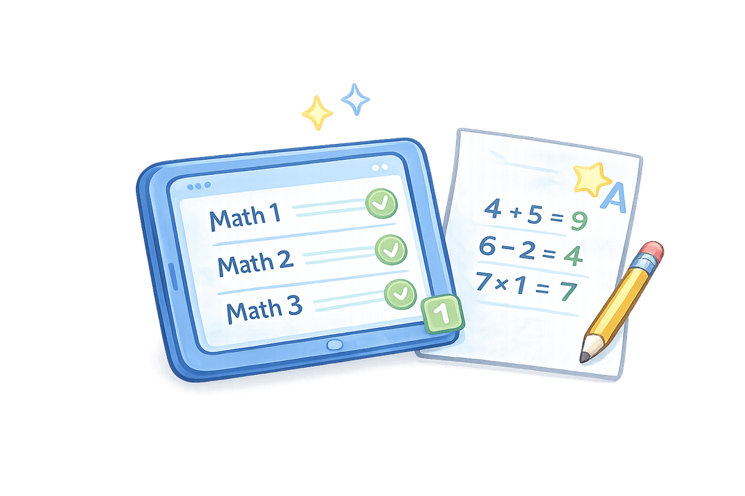 Illustration of choosing a worksheet